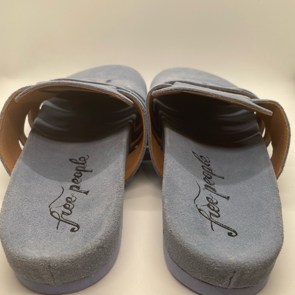 Free People Women's Sunday Season Footbed Mules in blue Size 41 - Picture 5 of 7